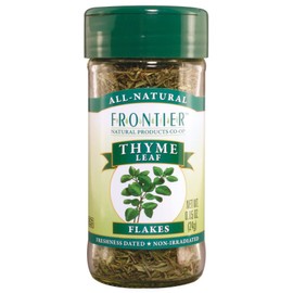 Frontier Thyme Leaf Cut and Sifted, 0.85-Ounce Bottle