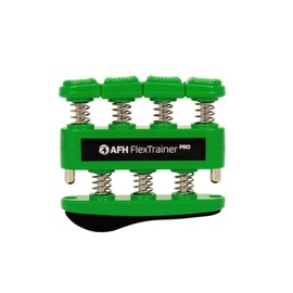 AFH FlexTrainer Pro Hand Trainer Finger Trainer Green = Strong = Approx. 0.99-3.26 kg or Approx. 2.2-7.2 lbs