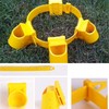 Adjustable Plastic Support Tree Straps, Garden Plants Windproof Anti-toppling Support