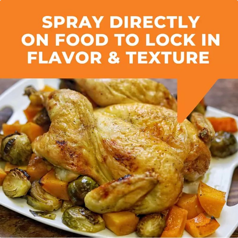 Original No-Stick Cooking Spray 100% Natural Canola Oil (2 pack