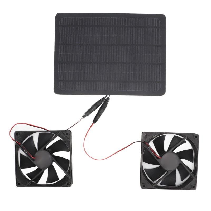 Solar Panel Fan Kit 12V 10W Portable Universal Energy Saving