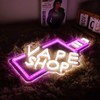 Vinray Smoke Shop Neon Sign for Business Advertising or Vape
