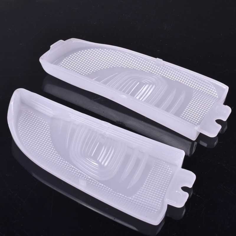 Set of 2 (1 Pair) Front Sun Visor Light Cover