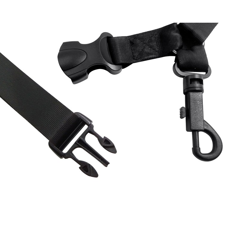 Saxophone Strap Quality Leather Cross Strap with Thicker Material on