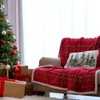 Ogiselestyle Christmas Winter Trees Lumbar Throw Pillow Cover, 12 x