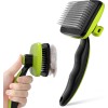 Pecute Self-Cleaning Slicker Brush for Dogs, Cats