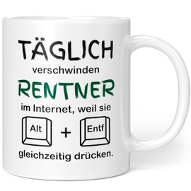 Pensioner Gift Retirement Gift Idea Men Women Retirement Gifts Funny Saying Fun Gift (Rentner Old Dentf)