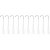 ILUVUMOREI 10 Pack 24" 4 Wire Steel Hook Hanger, Gardening