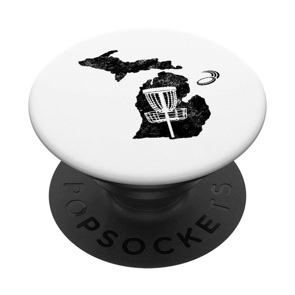 Michigan Disc Golf State Chains Basket Target Game Golfing PopSockets