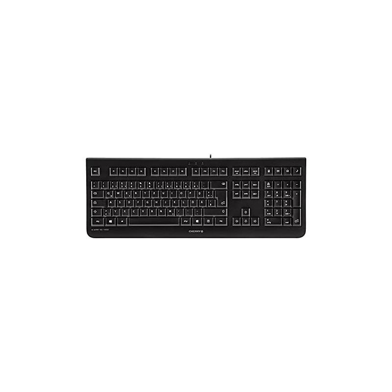 Cherry KC 1000 Wired Keyboard, Black JK-0800EU-2