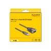 Delock Adapter USB 2.0 Type-A to 1 x Serial RS-232