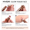 KYDA Highlighter Beauty Wall, Liquid Face Touch Illuminator with Pillow
