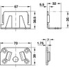 Gedotec Bed Connector Metal Bed Angle for Bed Constructions -