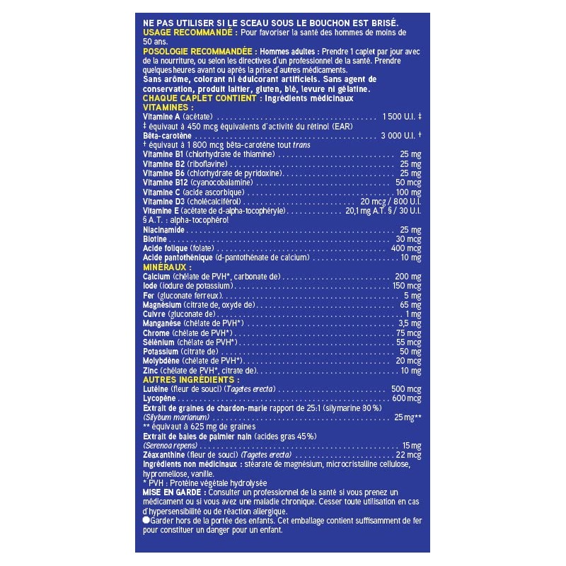 Swiss Natural Total One Men Multi Vitamin Caplet