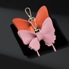 dnpfel Butterfly Bag Charm,keychain Leather Handbag Charm for Purse Backpack