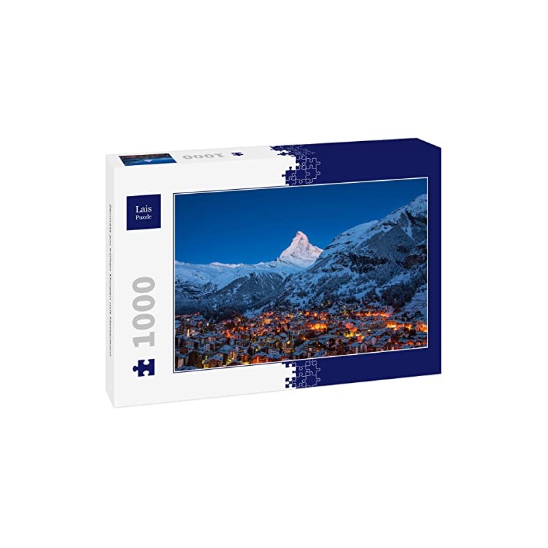 Lais Puzzle Zermatt Early Morning with Matterhorn 1000 Pieces