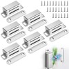 Weploda Pack of 6 Magnetic Catches, Stainless Steel Drawer Magnet,