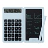 Desk Portable Basic Calculator with Notepad and Stylus, 12 Digit