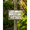 Weatherproof, Sturdy Garden Sign for Outdoor Use - Notice Sign:
