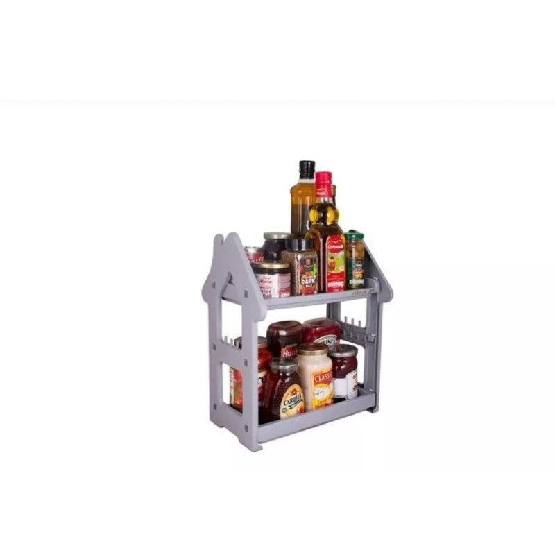 Kuk Rack Organizador De Condimentos Especias 2 Niveles Multiusos