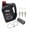 New Oil Change Kit W/Spark Plugs Compatible With Seadoo 4-Tec