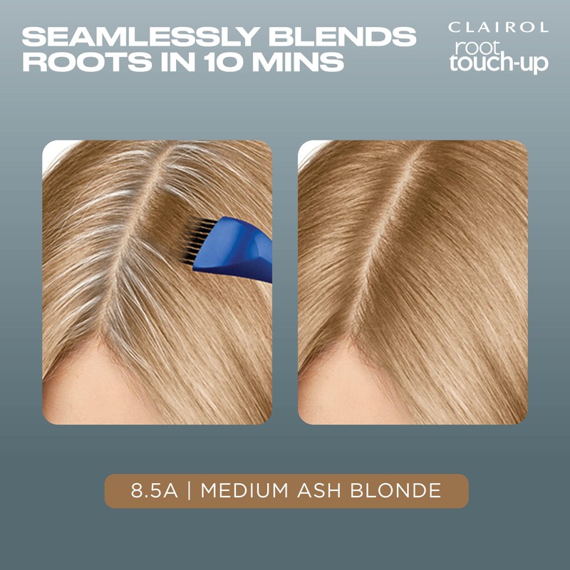 Clairol Root Touch-Up Permanent Hair Dye, 8.5A Medium Champagne Blonde