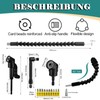 14 Piece Angle Screwdriver Attachment Set, 1/4 Inch Hex Shank,