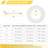 RIXIGOOD 20PCS 2.5 Inch Tri Clamp Silicone Gasket for 2.5"