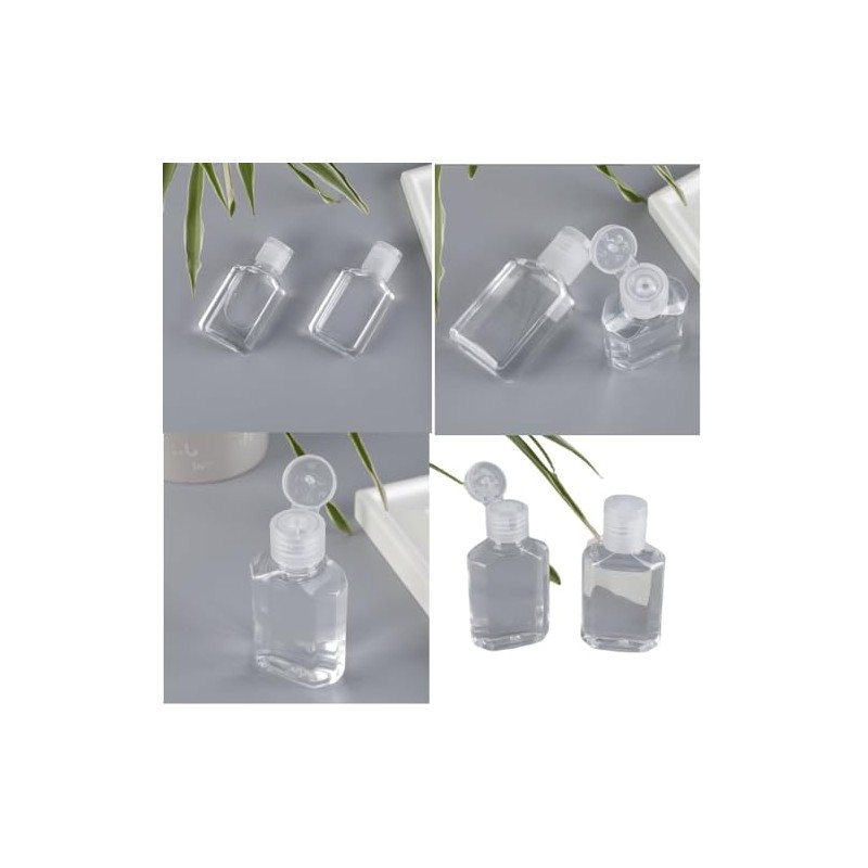 DACUAN 25 Piezas Botella de concha de 60Ml artículos tocador