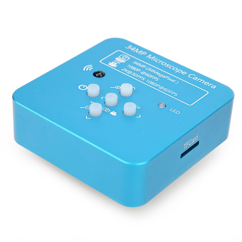 34MP 2K 1080P 60FPS HDMI USB Industrial Microscope Camera for