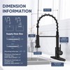 Kitchen Faucets with Pull Down Sprayer Commercial Industrial Stainless Steel
