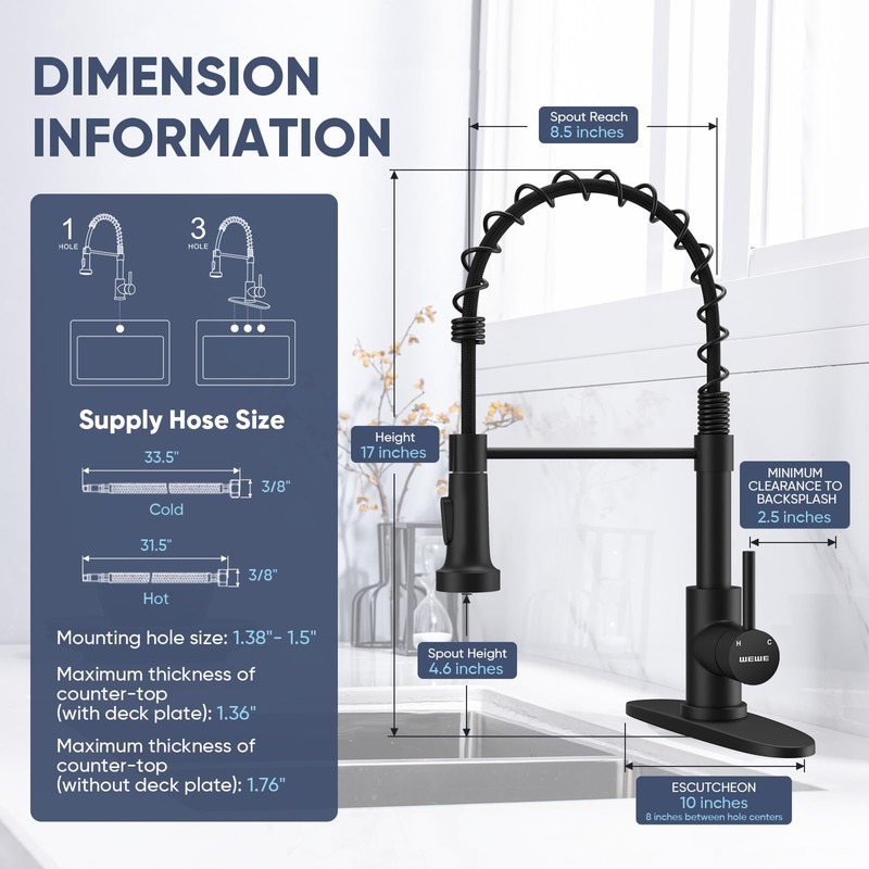 Kitchen Faucets with Pull Down Sprayer Commercial Industrial Stainless Steel