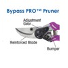 ColorPoint Bypass Pro Pruner - Yellow