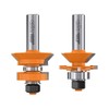 CMT 855.506.11 V-Tongue & Groove Bit Set, 1/2-Inch Shank, 1-3/4-Inch Diameter, Carbide-Tipped