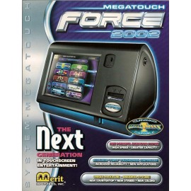 MERIT/AMI MEGATOUCH FORCE - REPLACEMENT NEW HARDDRIVE 2003.5 - TOUCHSCREEN GAME