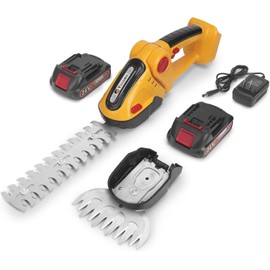 TOOVEM  Handheld Electric Cordless Hedge Trimmer Bush Trimmer with 24V Battery