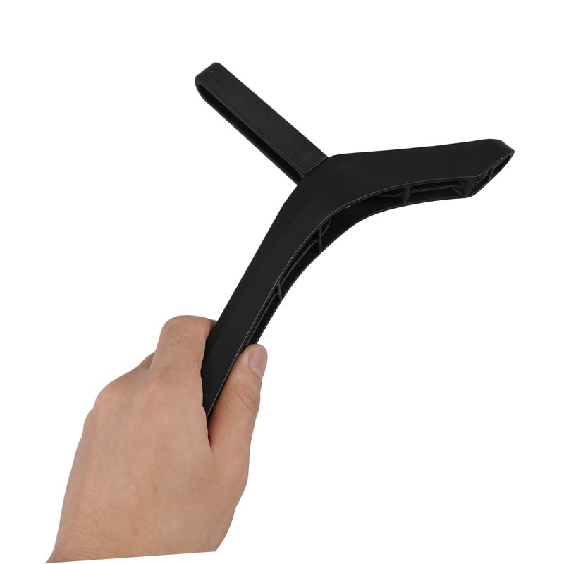 WHAMVOX Sturdy Plastic Tv Stand for White Monitor Tv Legs
