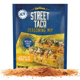 Ortega Street Taco Seasoning Mix, Mexican Street Corn, 1 Ounce (Pack of 12)