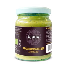 Organic Horseradish Mustard 125g by Biona