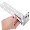 TEHAUX 2pcs Punch Wall Hooks for Vinyl Siding Photo Holder