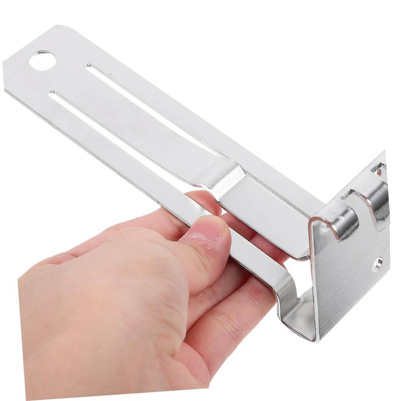 TEHAUX 2pcs Punch Wall Hooks for Vinyl Siding Photo Holder