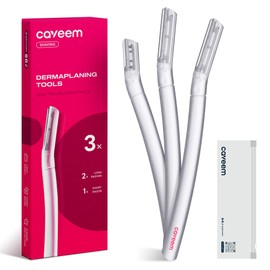 Caveem's Face Razor for Women (3 Count) & Exfoliating Soap Saver Bag (2 Pack) – Painless Shaving & Deep Cleansing for Smooth Skin