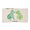 Mr. & Mrs. Panda Frog Love Make-Up Bag, neutral, Hand