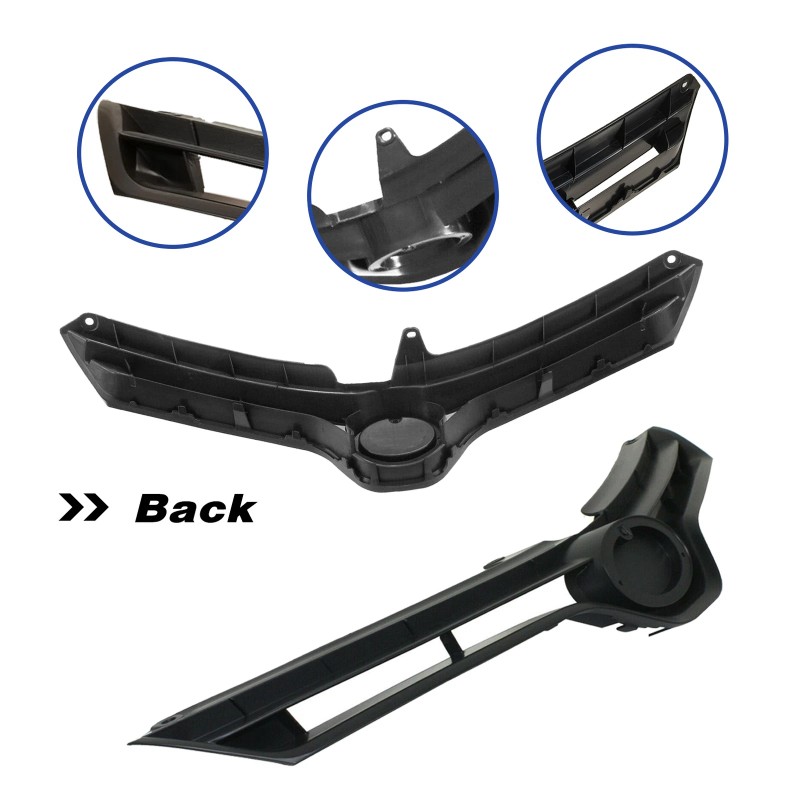 hp-auto For 2014 2015 2016 Corolla LE Front Bumper Upper