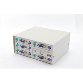Manhattan 4 Way PS/2 KVM Push Button Switch