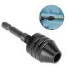 Schnellspannbohrfutter Bohrfutter 1/4"Sechskantschaft Keyless Chuck Collet Adapter Kapazität 0,8-8mm für