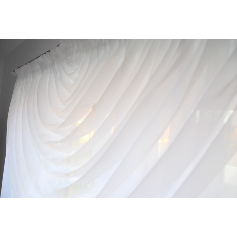 HG-1 Modern Ready Made Voile Curtain Set (Window Width 140-190