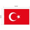 Turkey Flag 90 x 150 cm - Weatherproof Polyester Flag