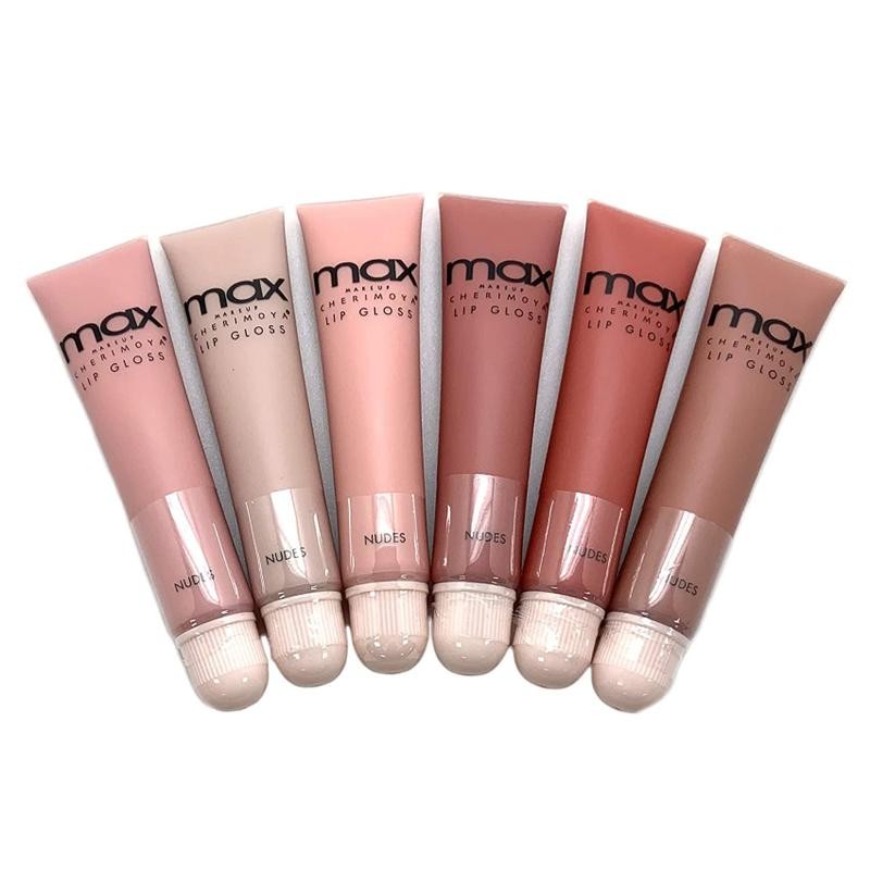 Max Cherimoya Nude Creamy Lip Gloss - Shade: Ivory