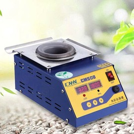 CM-180S Solder Pot, 1200W Solder Pot Tin Soldering Melting Pot Furnace, Temperature Range 0°C-400°C, Solder Pot Soldering Stations for Welding and Soldering Bath